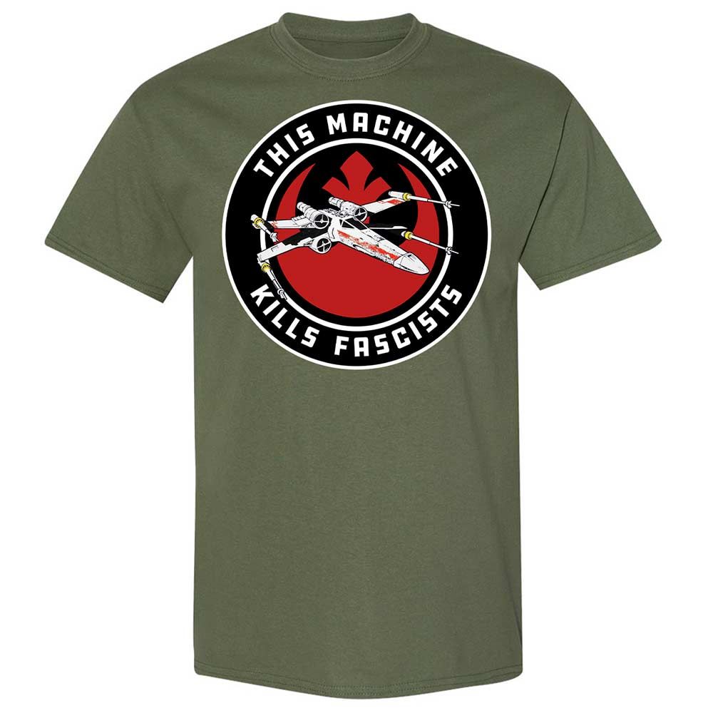 This Machine Kills Fascists - Military Green - 9
