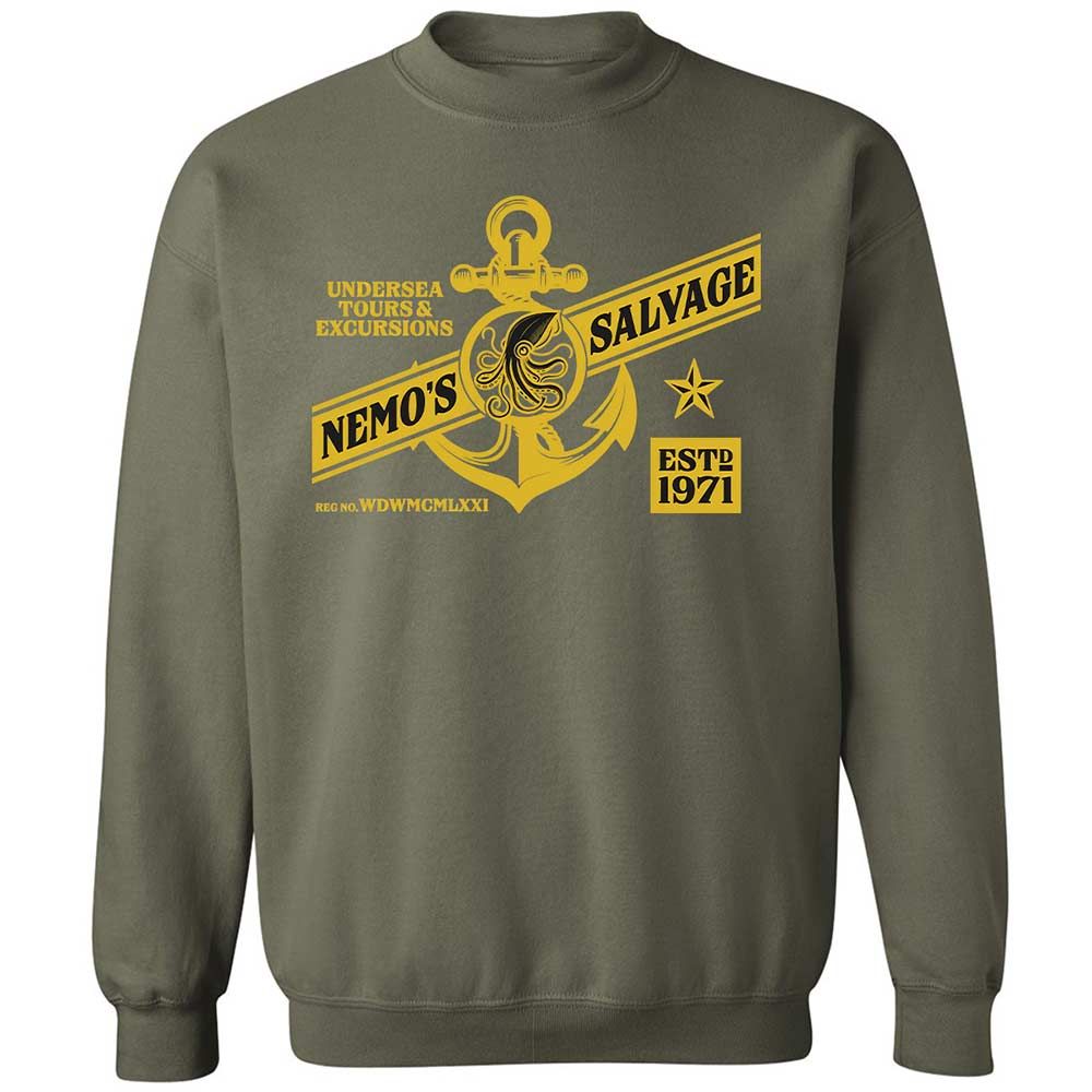 Nemo's Salvage - Military Green - 9