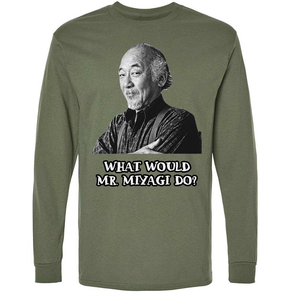 Long Sleeve T-Shirt - XMMZX1TF - Military Green - 9