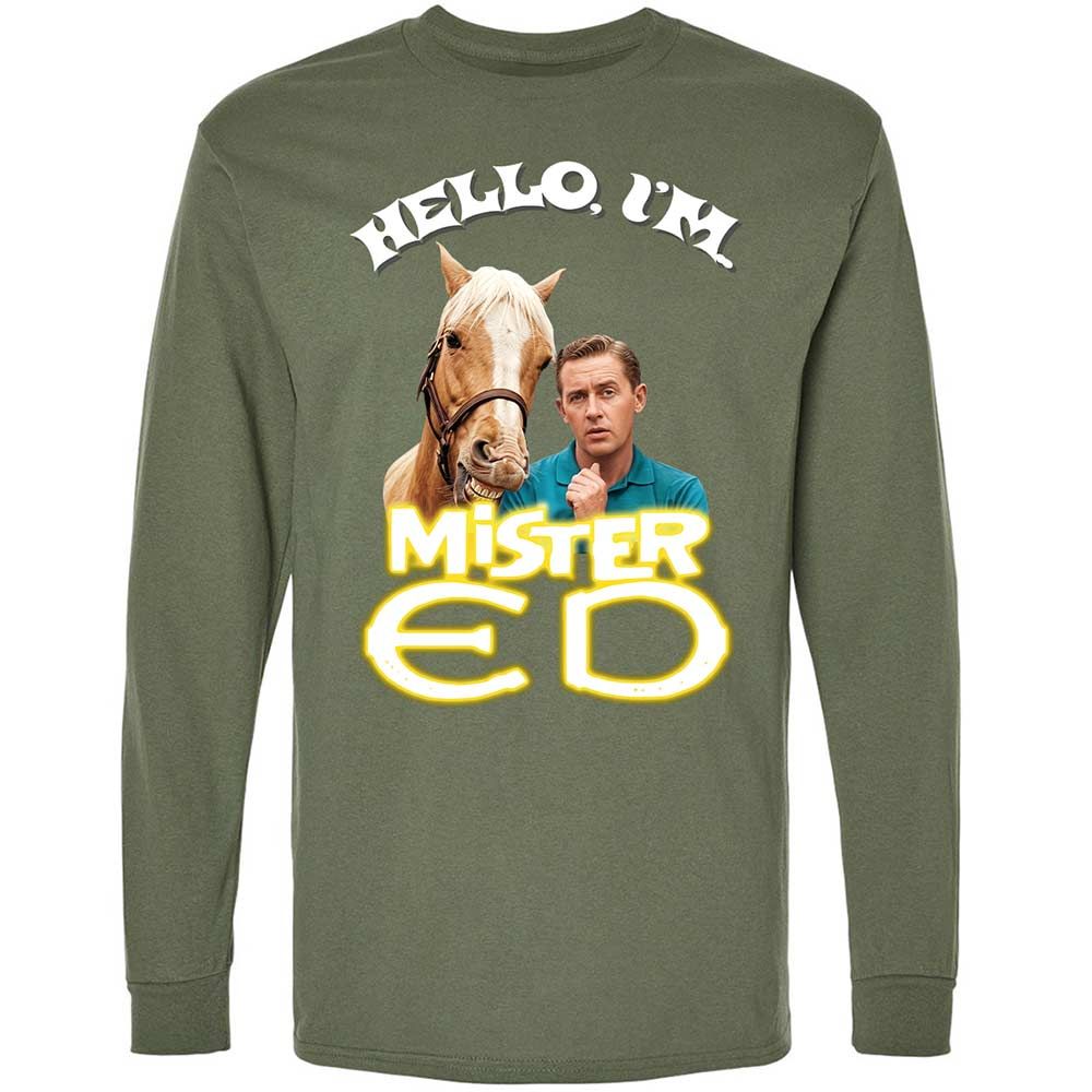 Long Sleeve T-Shirt - 6N3S8N2Z - Military Green - 9