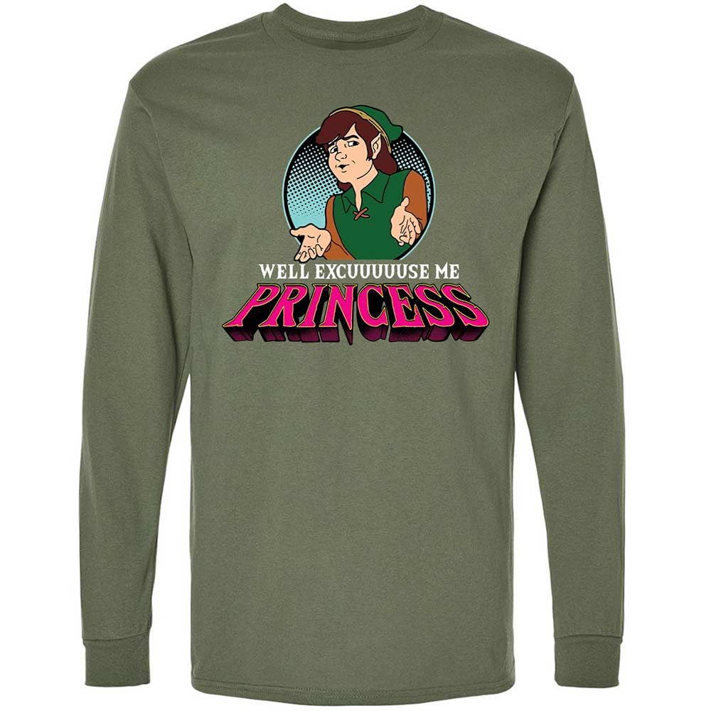 Long Sleeve T-Shirt - P2XHYSLV - Military Green - 9