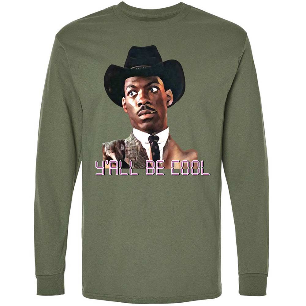 Long Sleeve T-Shirt - NK7DAPJK - Military Green - 9