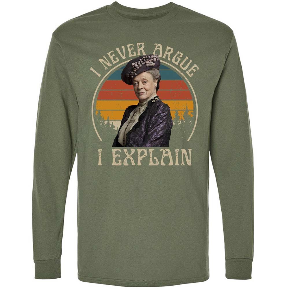 Long Sleeve T-Shirt - REB3PE4A - Military Green - 9