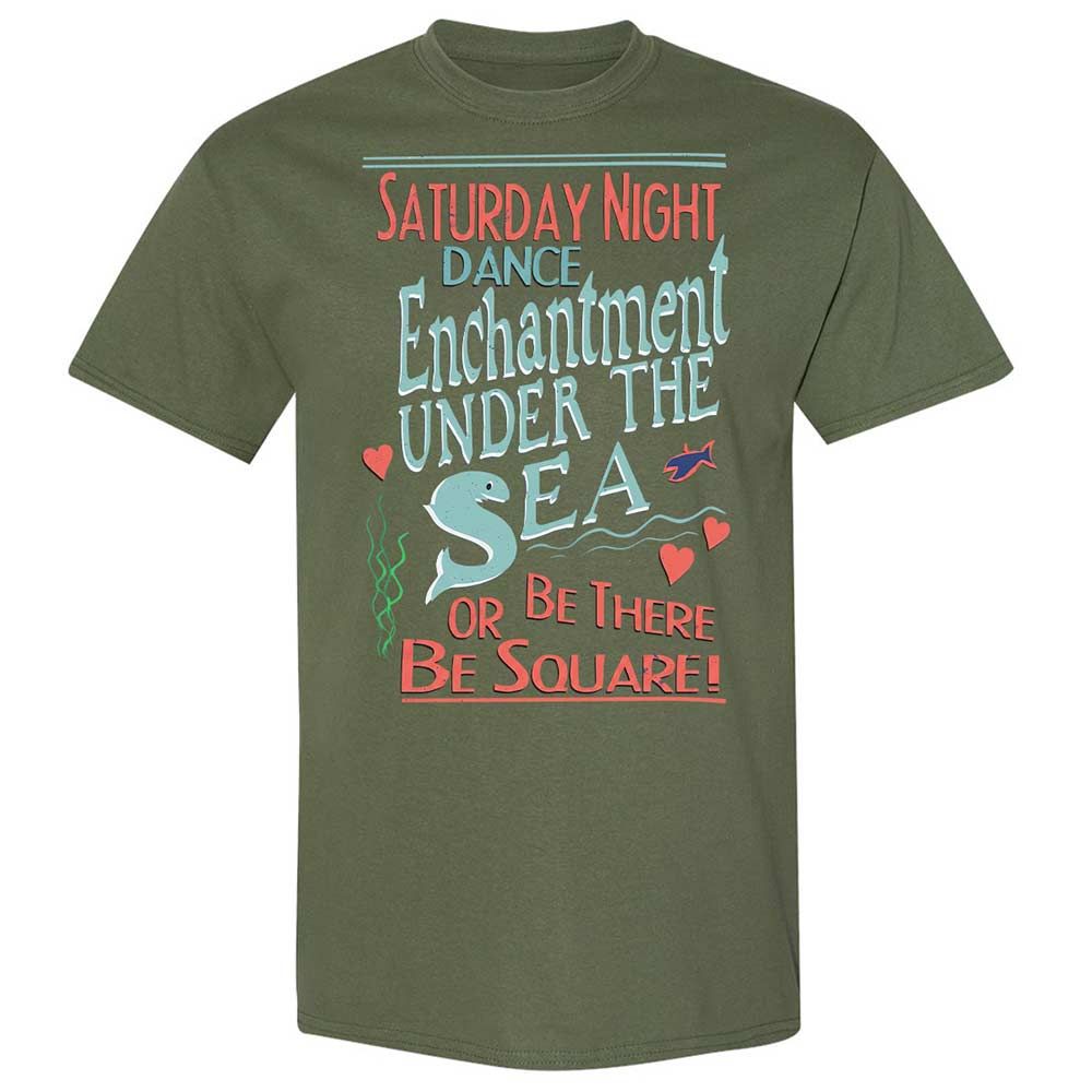 Enchantment Under the Sea Dance - Military Green - 9