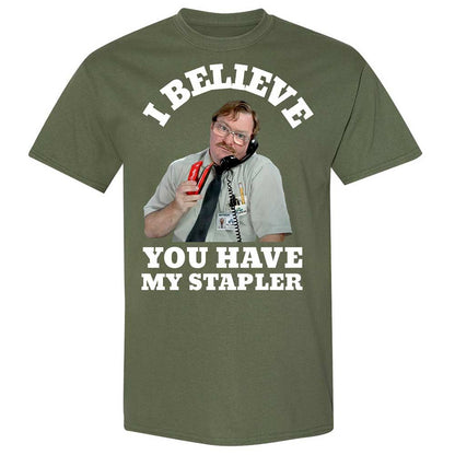 Classic Unisex T-Shirt - YFGWMRXT - Military Green - 9