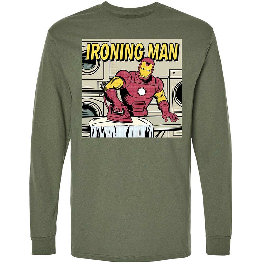 Long Sleeve T-Shirt - K3WA88BM - Military Green - 9