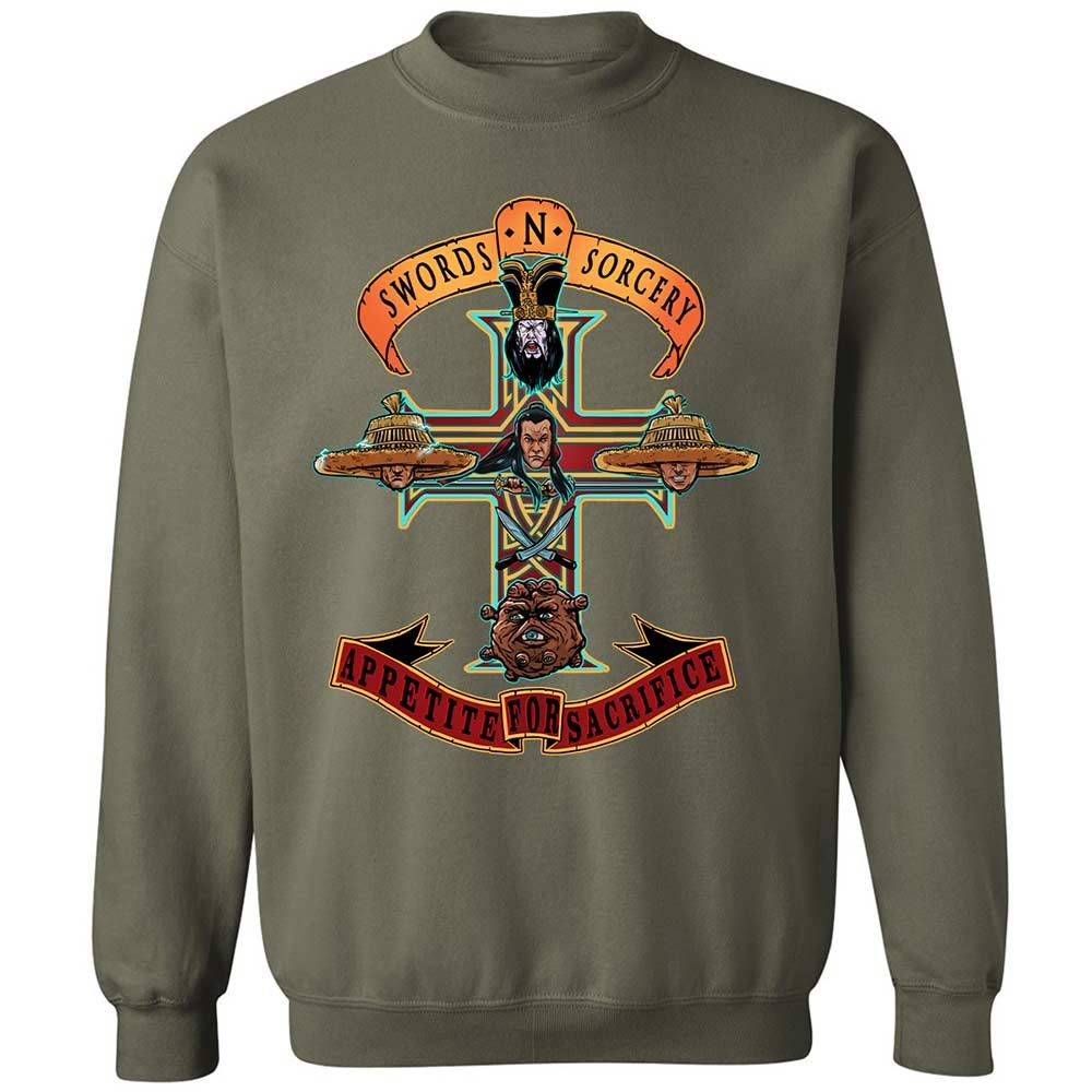 Classic Unisex Sweatshirt - GYSYZPUP - Military Green - 9
