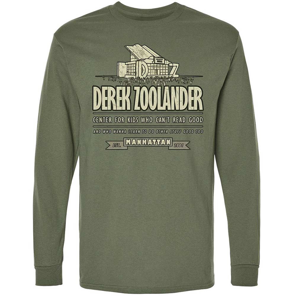 Long Sleeve T-Shirt - 5X8EHEZW - Military Green - 9