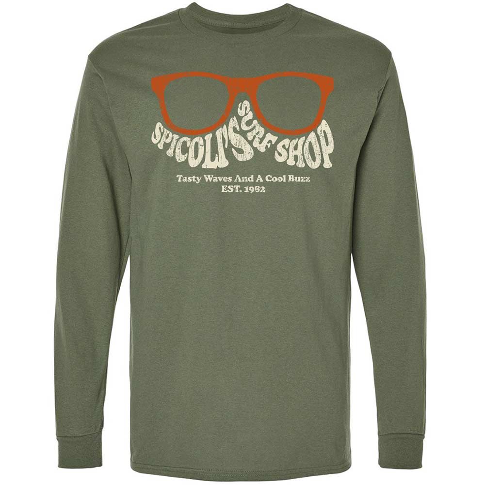 Long Sleeve T-Shirt - X85VK3SP - Military Green - 9