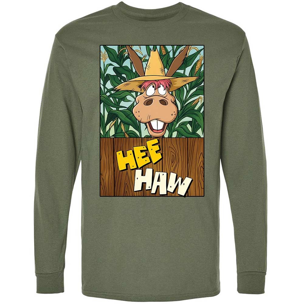 Long Sleeve T-Shirt - Q1BWWLS2 - Military Green - 9