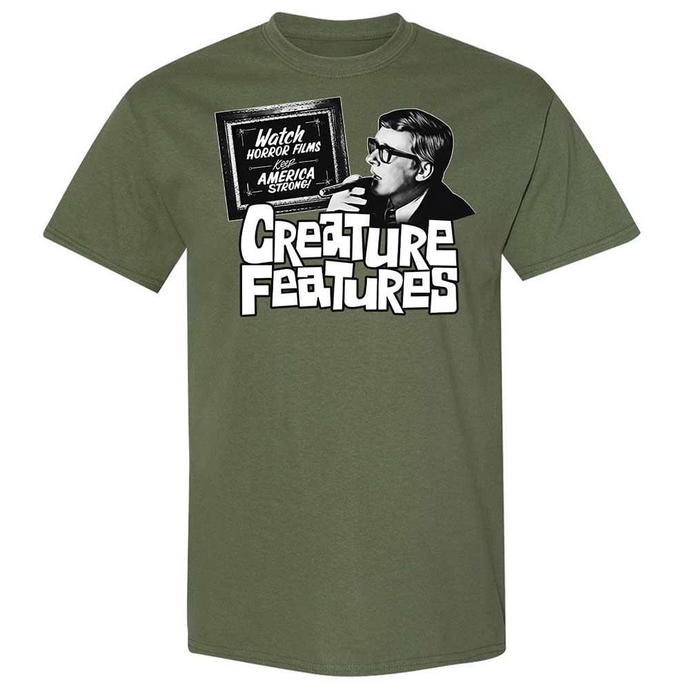 Bob Wilkins Creature Features - Military Green - 9