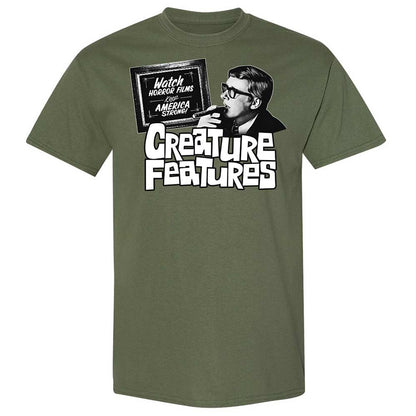 Bob Wilkins Creature Features - Military Green - 9