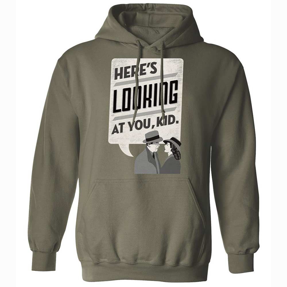 Here's Looking at You Kid - Military Green - 9