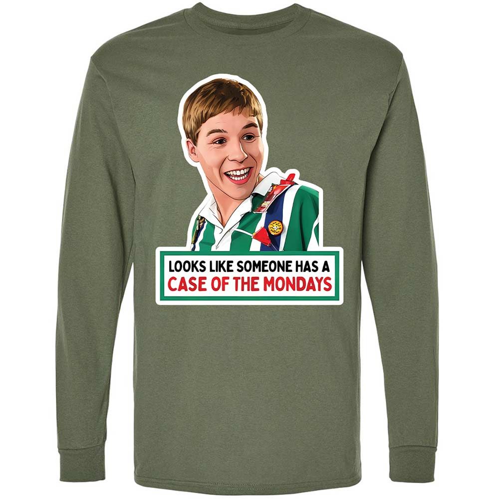 Long Sleeve T-Shirt - ABKEZ3MD - Military Green - 9