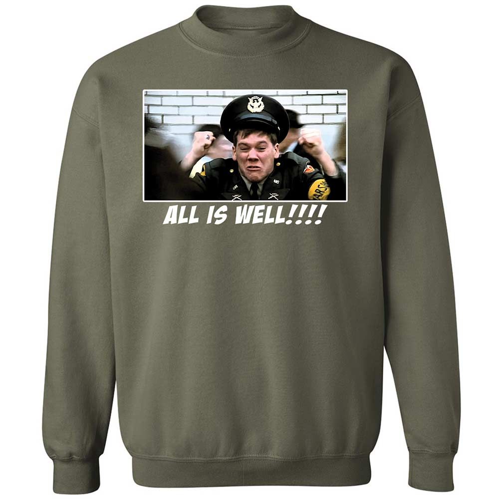 Classic Unisex Sweatshirt - VXBWUX97 - Military Green - 9