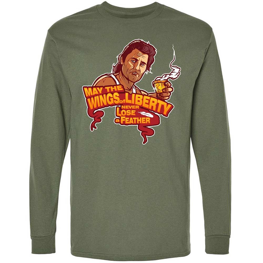 Long Sleeve T-Shirt - PCD5XU1P - Military Green - 9