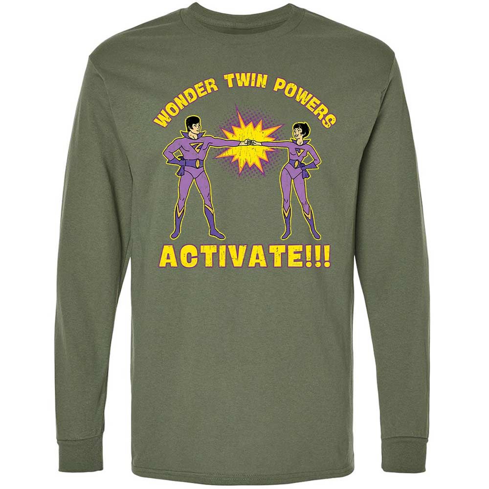 Long Sleeve T-Shirt - WC58D6PH - Military Green - 9