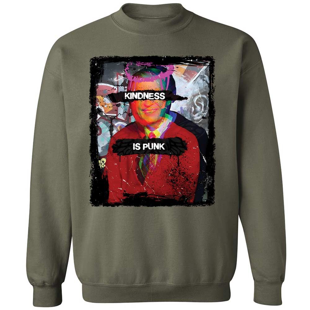 Kindness is Punk - Military Green - 9