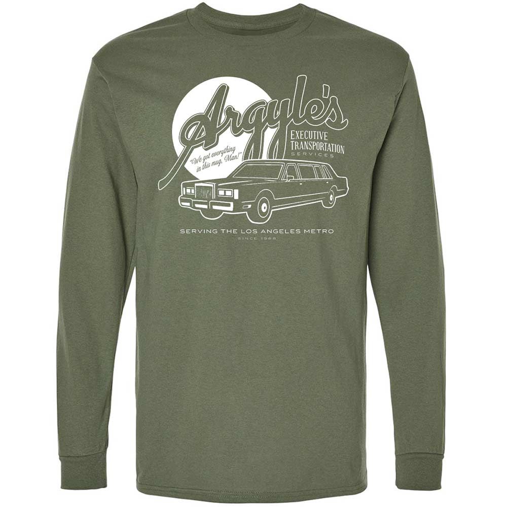 Long Sleeve T-Shirt - FLFGLNMX - Military Green - 9