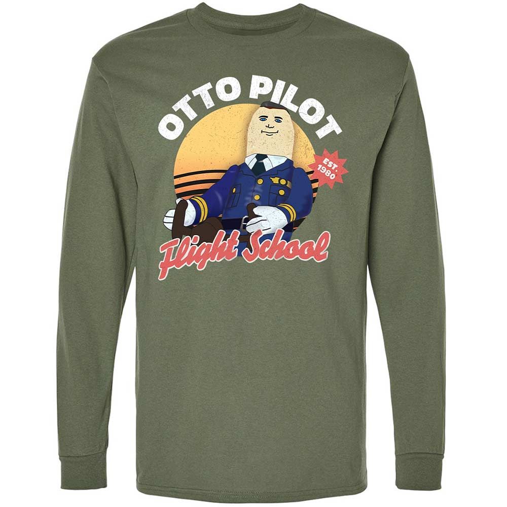 Long Sleeve T-Shirt - KGK5D1DG - Military Green - 9