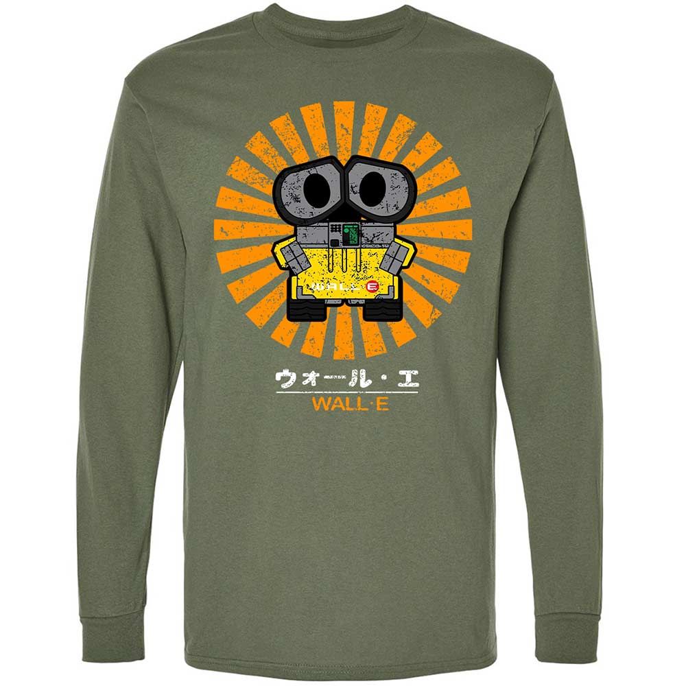 Long Sleeve T-Shirt - 9616VJAC - Military Green - 9