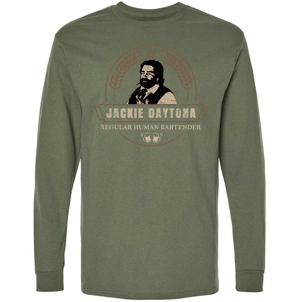 Long Sleeve T-Shirt - 6TFVGC14 - Military Green - 9