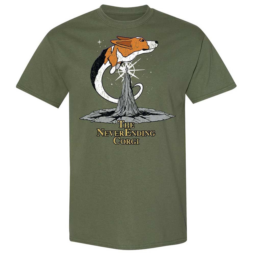 The NeverEnding Corgi - Military Green - 9