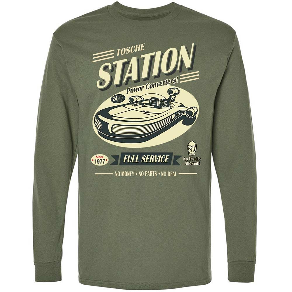 Long Sleeve T-Shirt - FSBM8Q1P - Military Green - 9