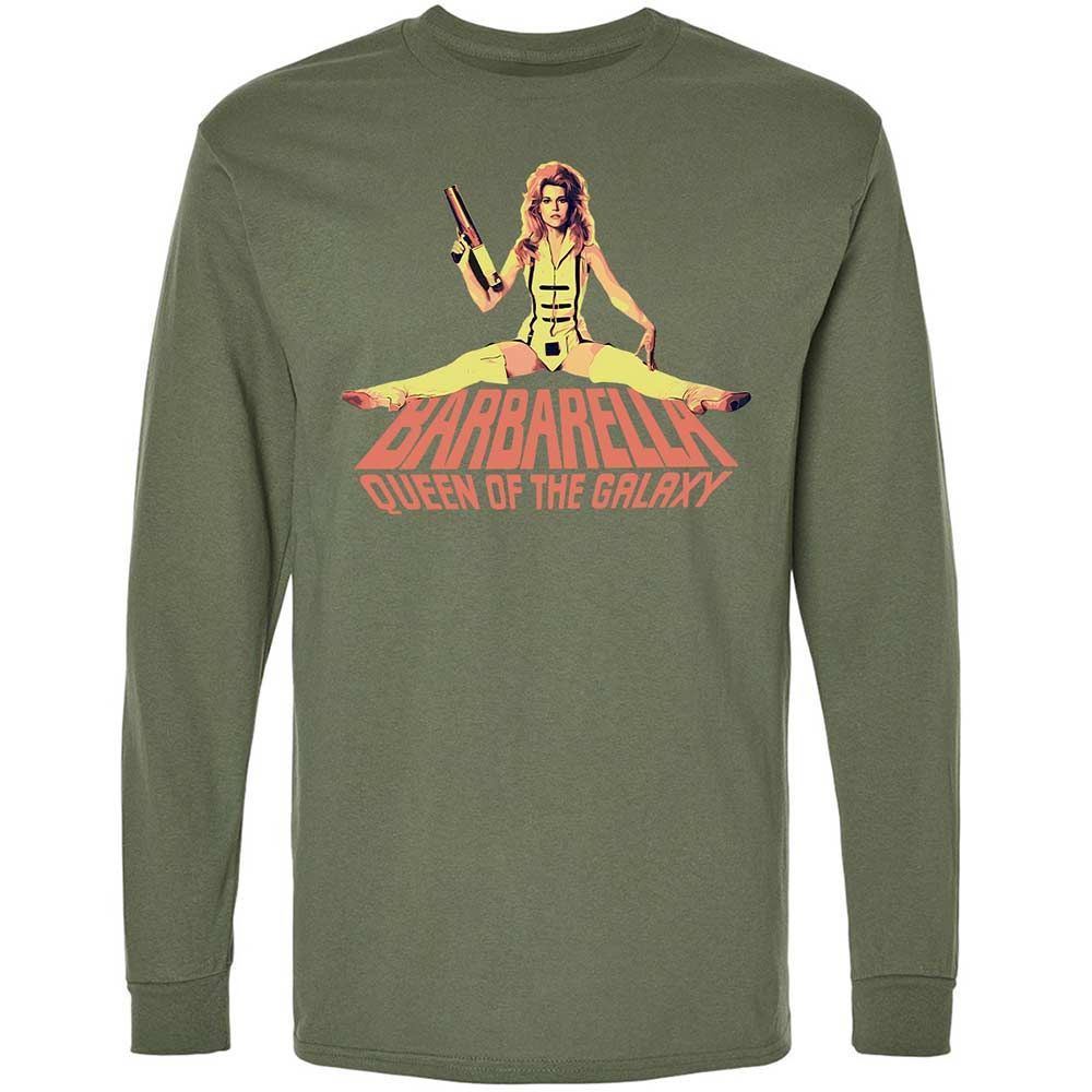 Long Sleeve T-Shirt - BWVQNS97 - Military Green - 9
