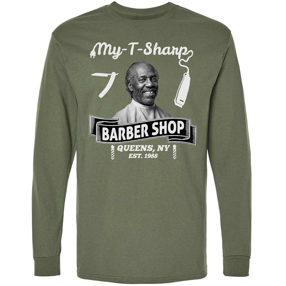 Long Sleeve T-Shirt - 2LH27GJD - Military Green - 9