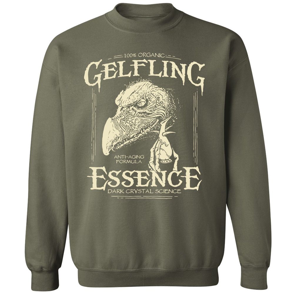 Classic Unisex Sweatshirt - HG61XJN7 - Military Green - 9