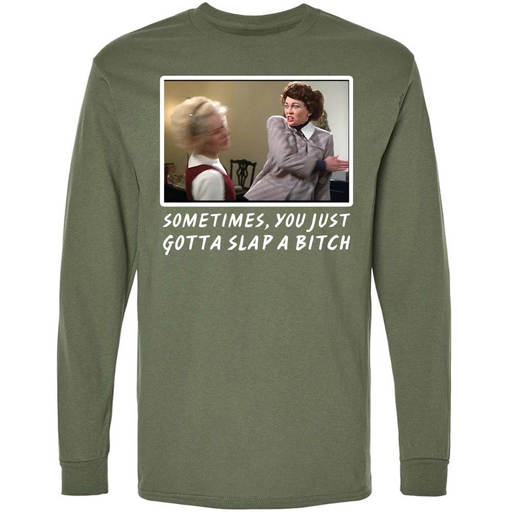 Long Sleeve T-Shirt - VDTGRPAM - Military Green - 9