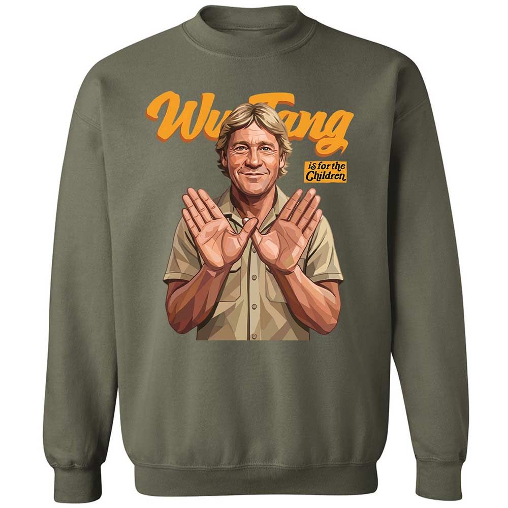 Steve Irwin or the Children - Military Green - 9