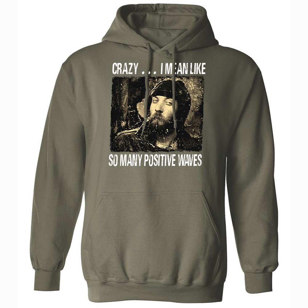Many positive waves - Military Green - 9