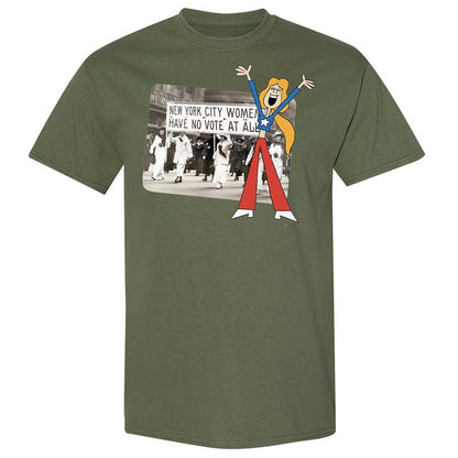 Vote for women - Military Green - 9