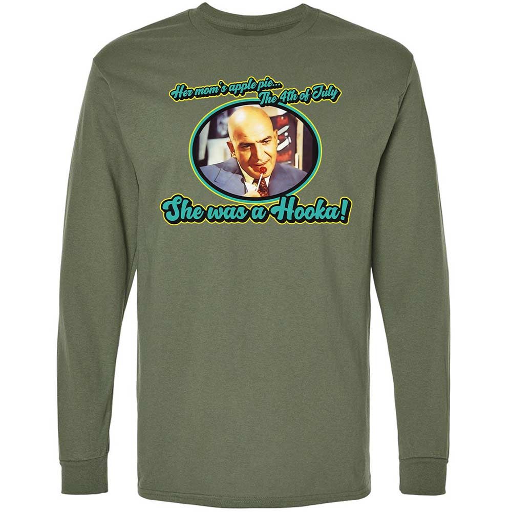 Long Sleeve T-Shirt - LJNX5168 - Military Green - 9