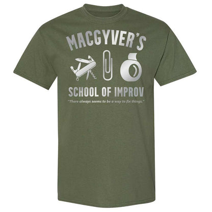 Classic Unisex T-Shirt - Q8HSWB7S - Military Green - 9