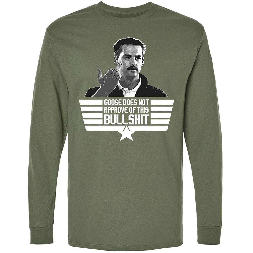 Goose does not approve - Military Green - 9