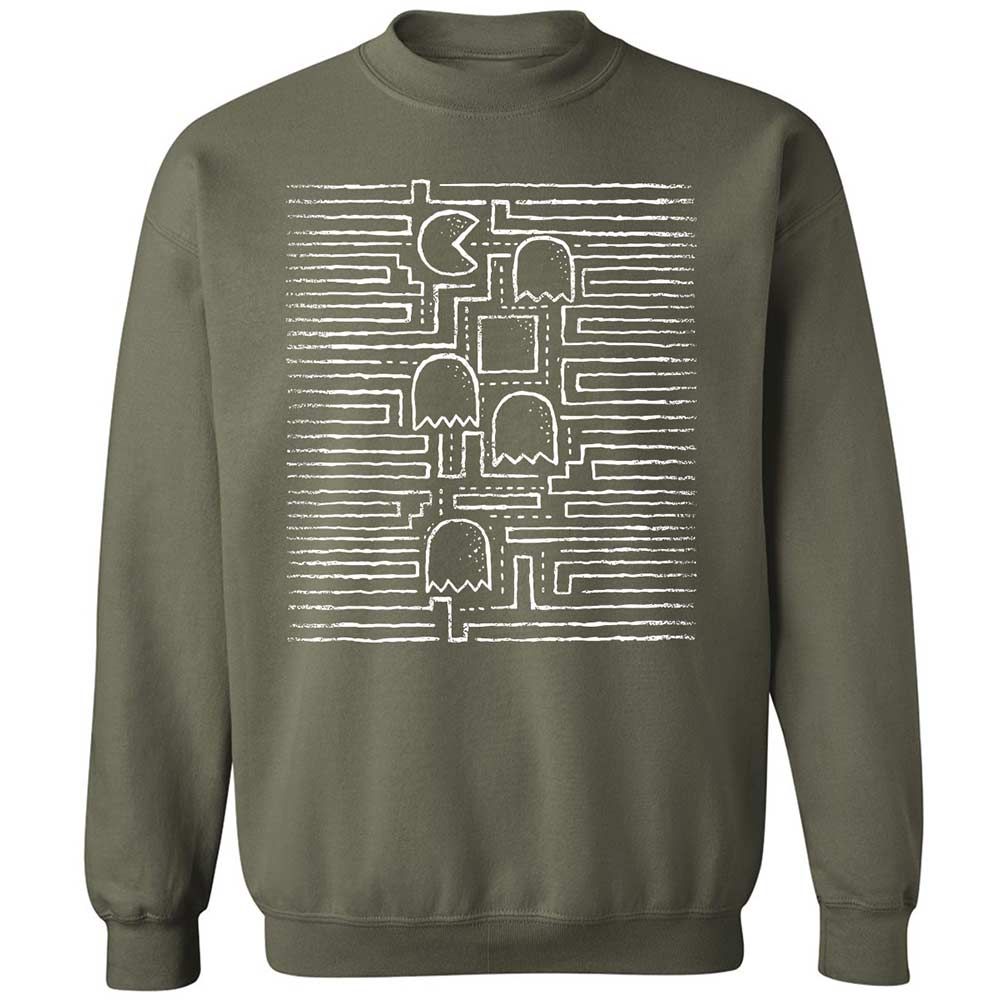 Classic Unisex Sweatshirt - 3Q3TPVRH - Military Green - 9