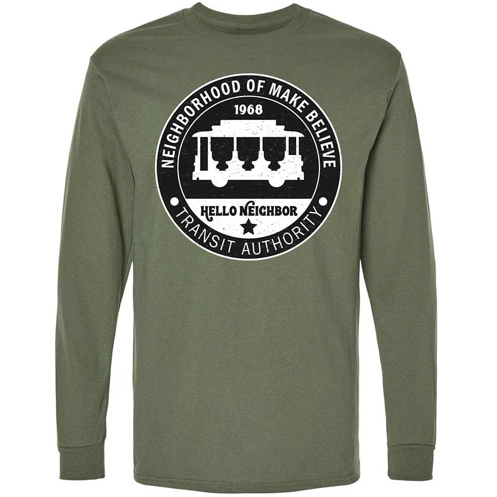 Long Sleeve T-Shirt - MDZXXL8L - Military Green - 9