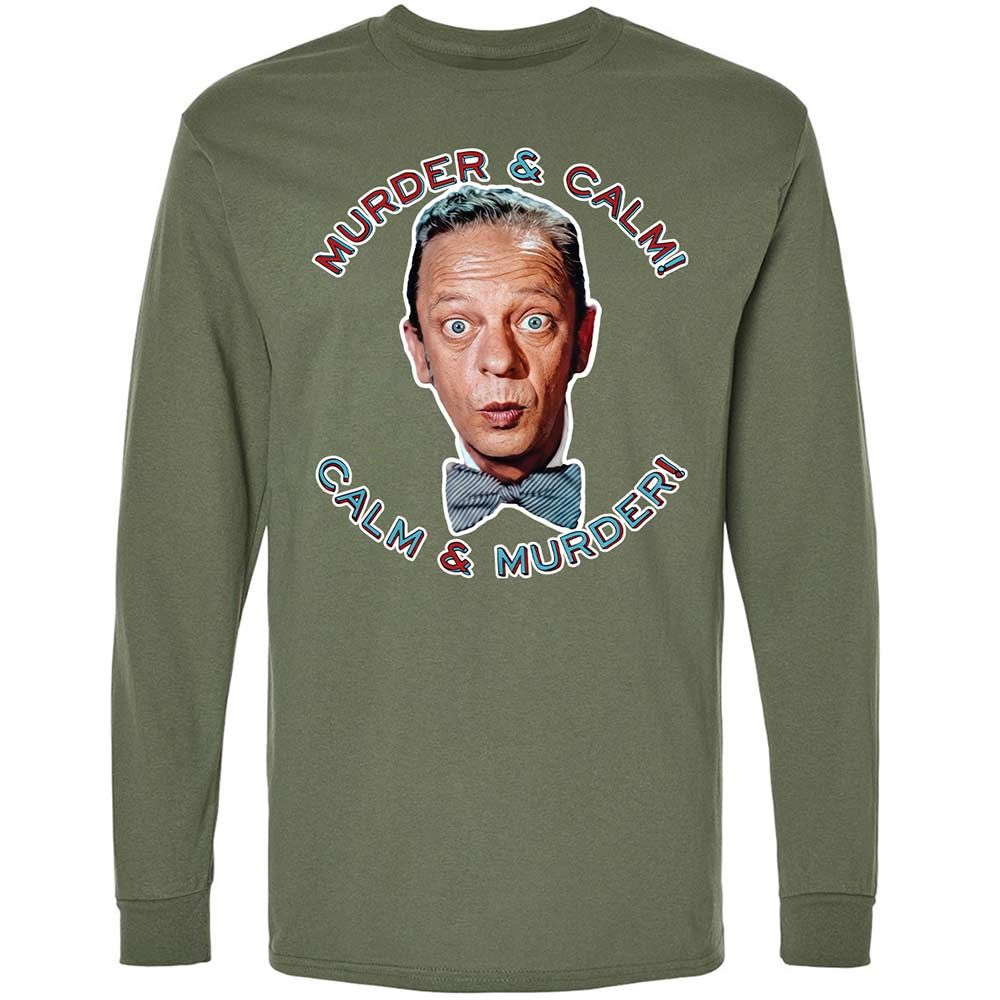 Long Sleeve T-Shirt - 527H9MX7 - Military Green - 9