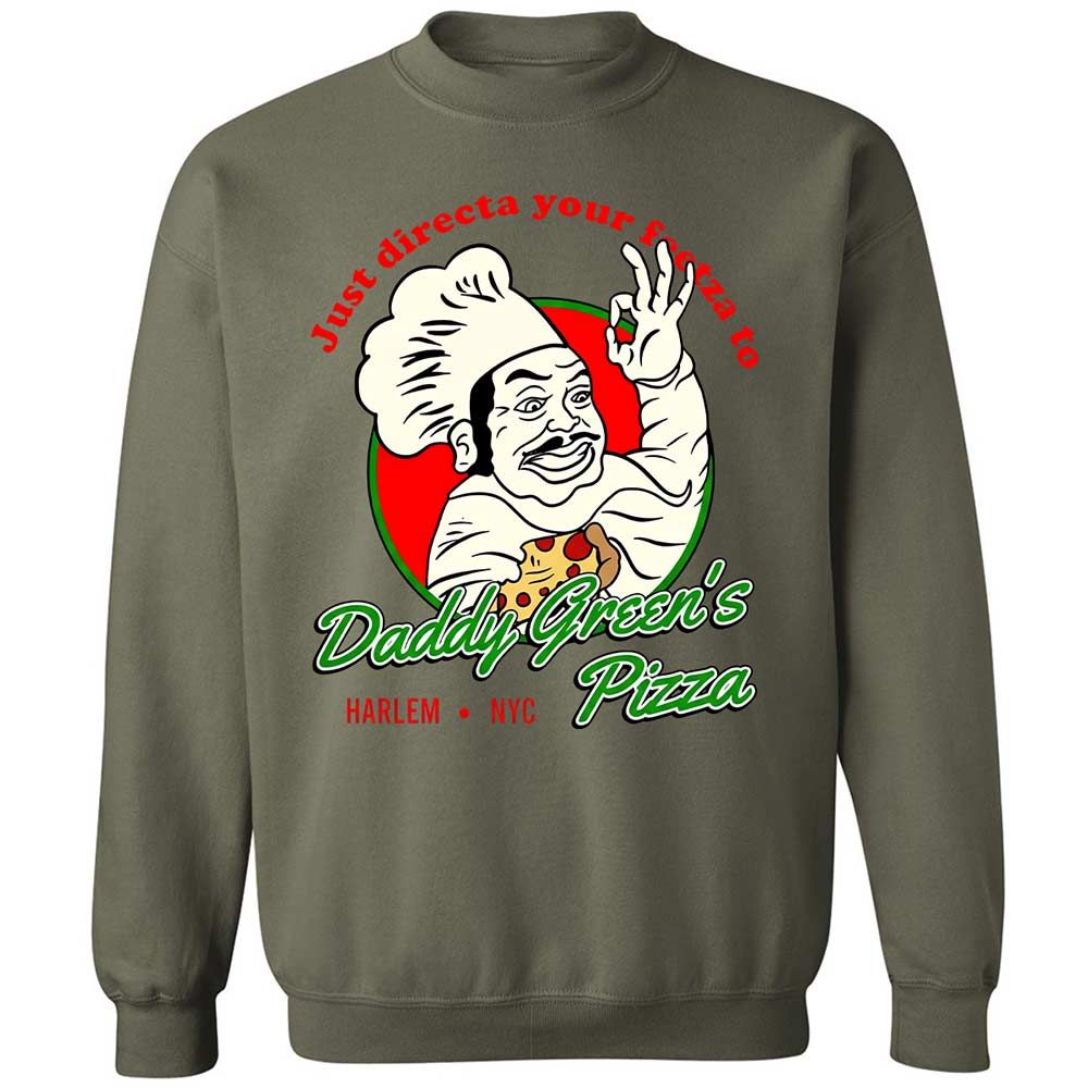 Classic Unisex Sweatshirt - 9ZK1J4J6 - Military Green - 9