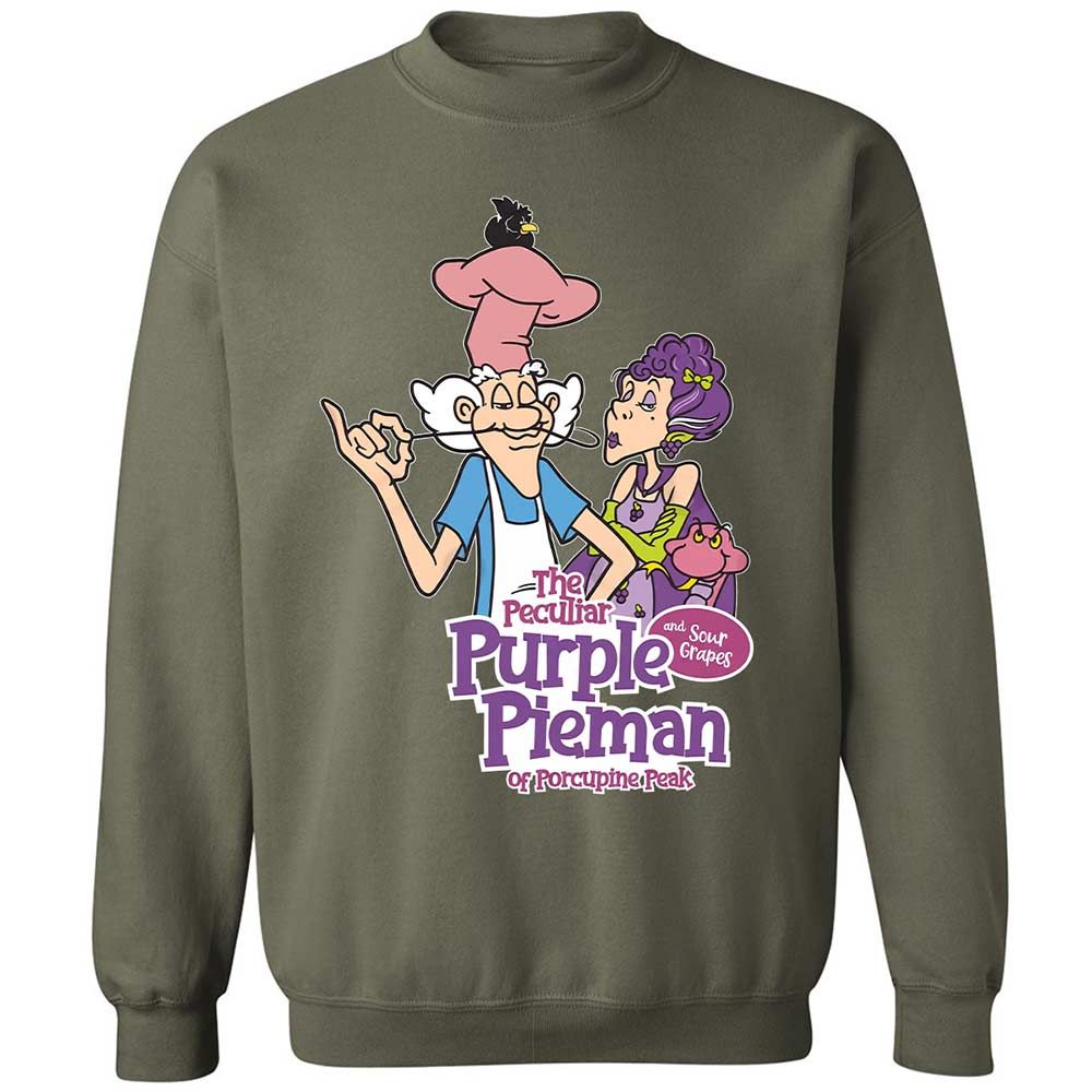 The Peculiar Purple Pie Man - Military Green - 9
