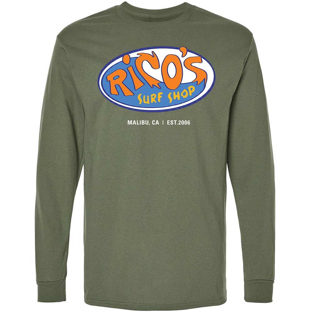 Rico's Surf Shop - Military Green - 9