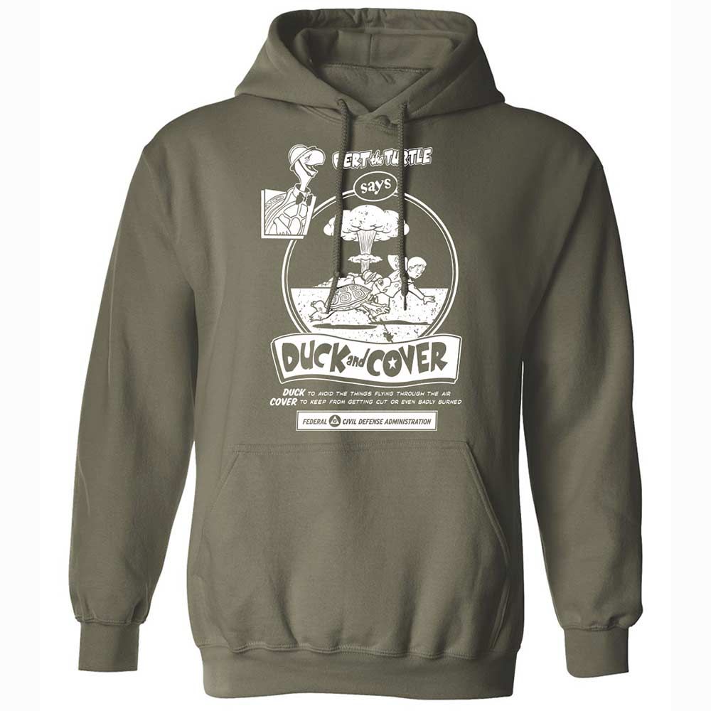 Classic Unisex Hoodie - 4798AKRT - Military Green - 9