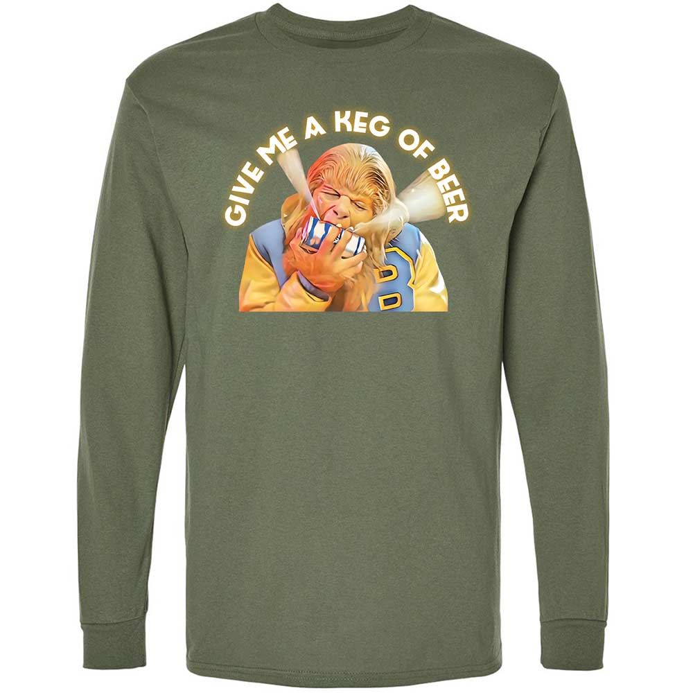 Long Sleeve T-Shirt - 899HPCHM - Military Green - 9