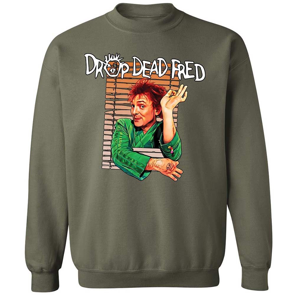 Funny Man Drop Dead Fred - Military Green - 9