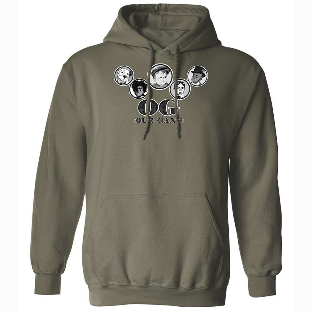 Classic Unisex Hoodie - YGPZYQV9 - Military Green - 9