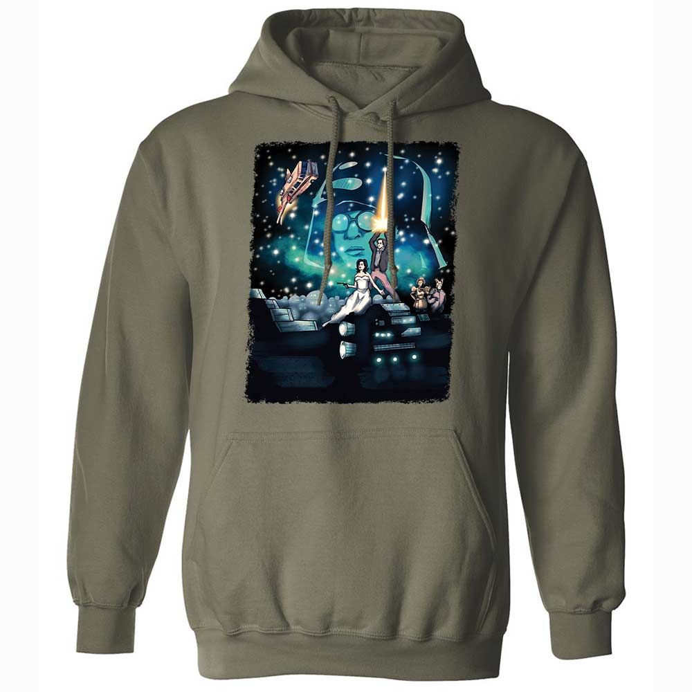 Classic Unisex Hoodie - J15MGK5Y - Military Green - 9