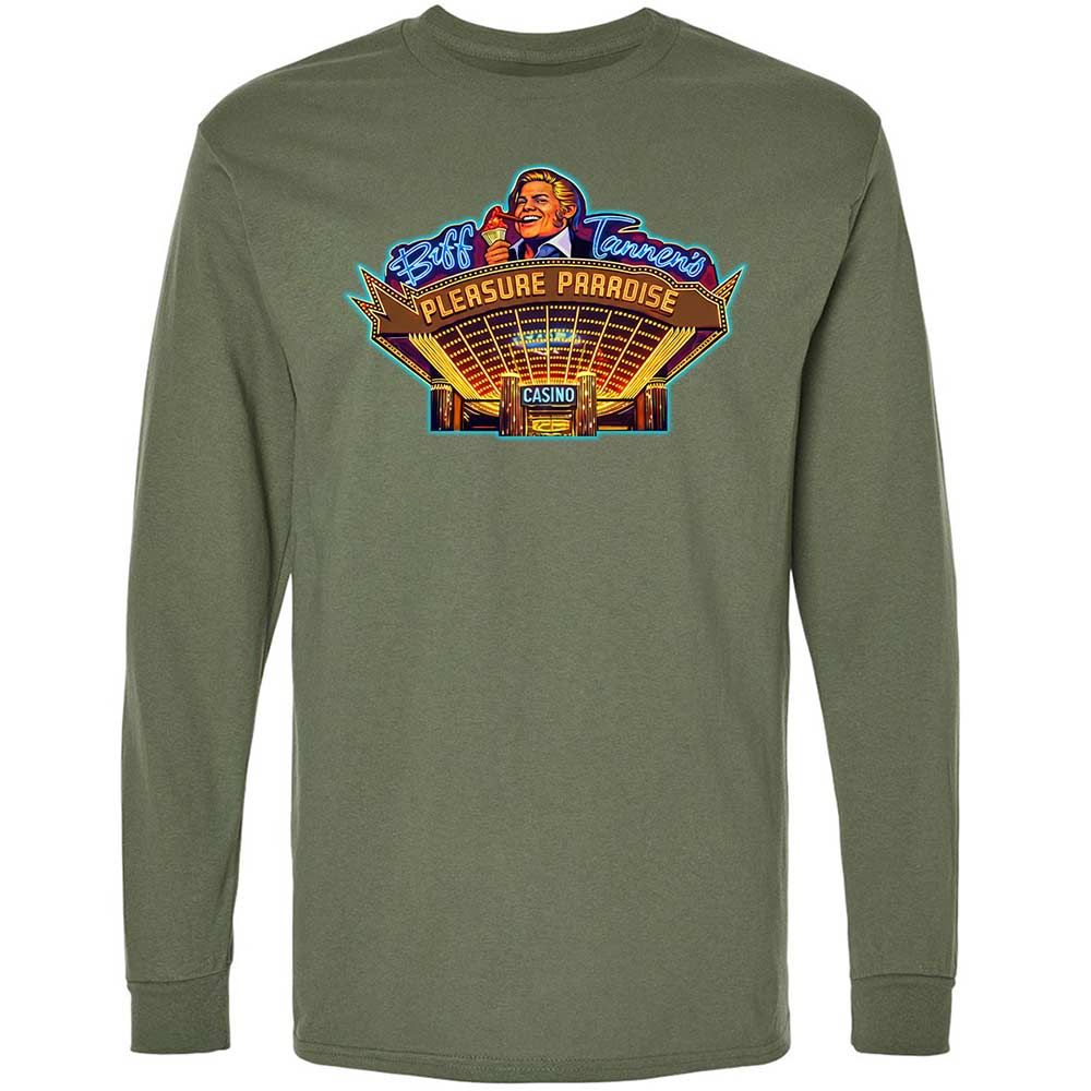 Long Sleeve T-Shirt - QN3WCYE3 - Military Green - 9